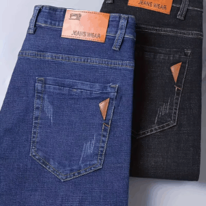 Men’s Business Casual Faux Denim